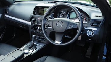 Mercedes E-Class Cabriolet interior