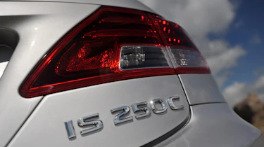 Lexus IS C badge