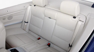 BMW 3 Series Convertible rear seats