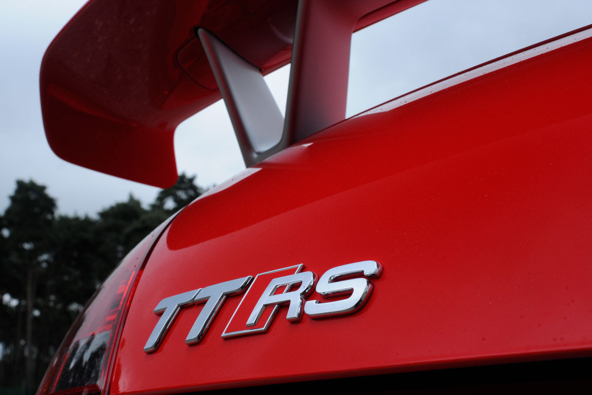 Audi TT RS badge