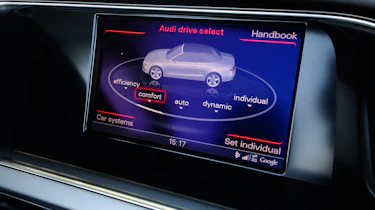 Audi A5 Cabriolet display