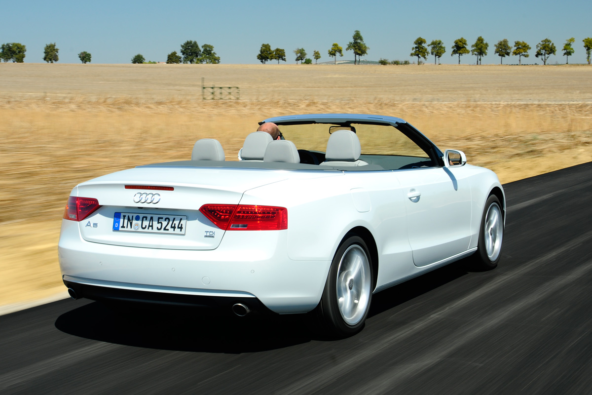Audi A5 Cabriolet rear tracking