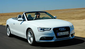 Audi A5 Cabriolet front tracking