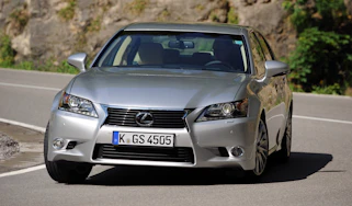 Lexus GS 250 front tracking
