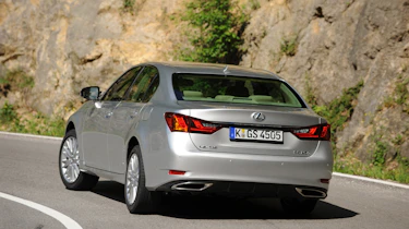 Lexus GS 250 rear tracking