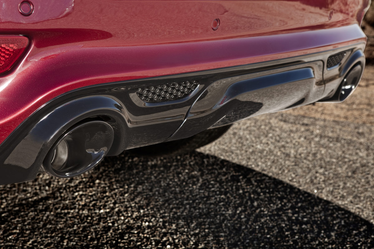 Jeep Grand Cherokee SRT exhausts