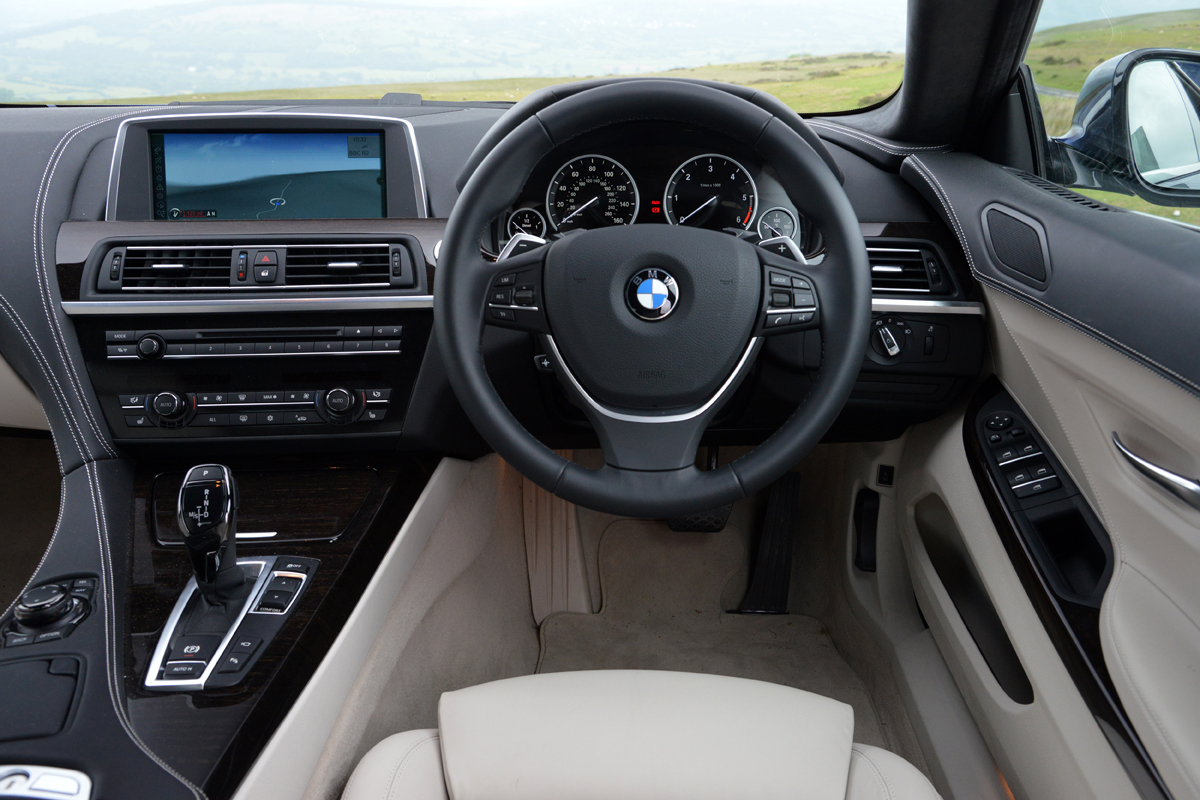 BMW 640d Gran Coupe dash