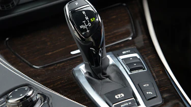 BMW 640d Gran Coupe gear stick