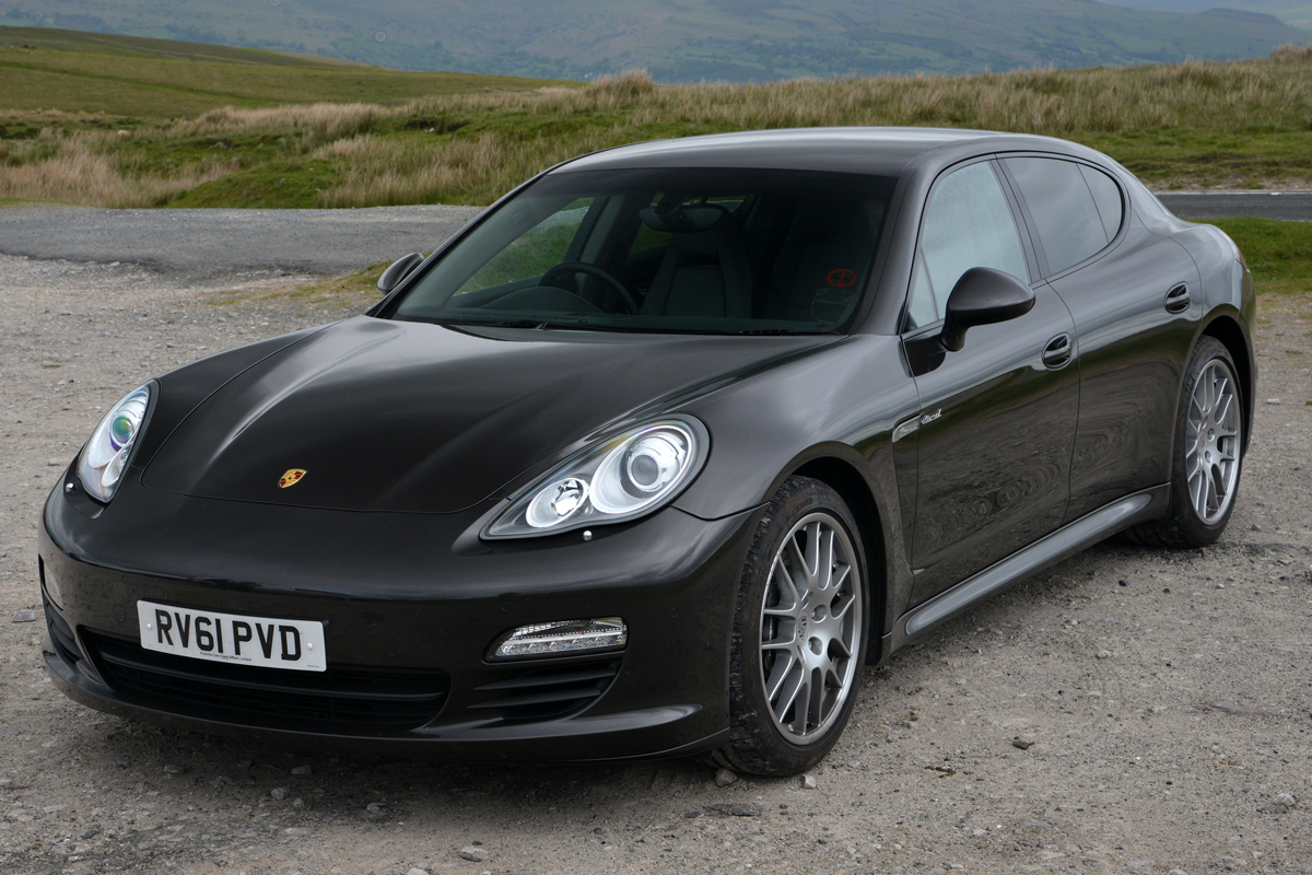 Porsche Panamera stationary
