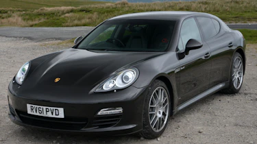Porsche Panamera stationary