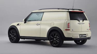 MINI Clubvan rear three-quarters