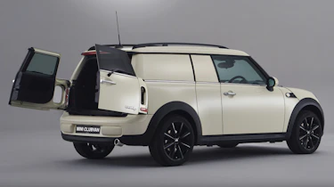 MINI Clubvan rear three-quarters