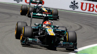 Heikki Kovalainen and Vitaly Petrov