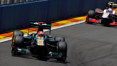 Heikki Kovalainen and Narain Karthikeyan