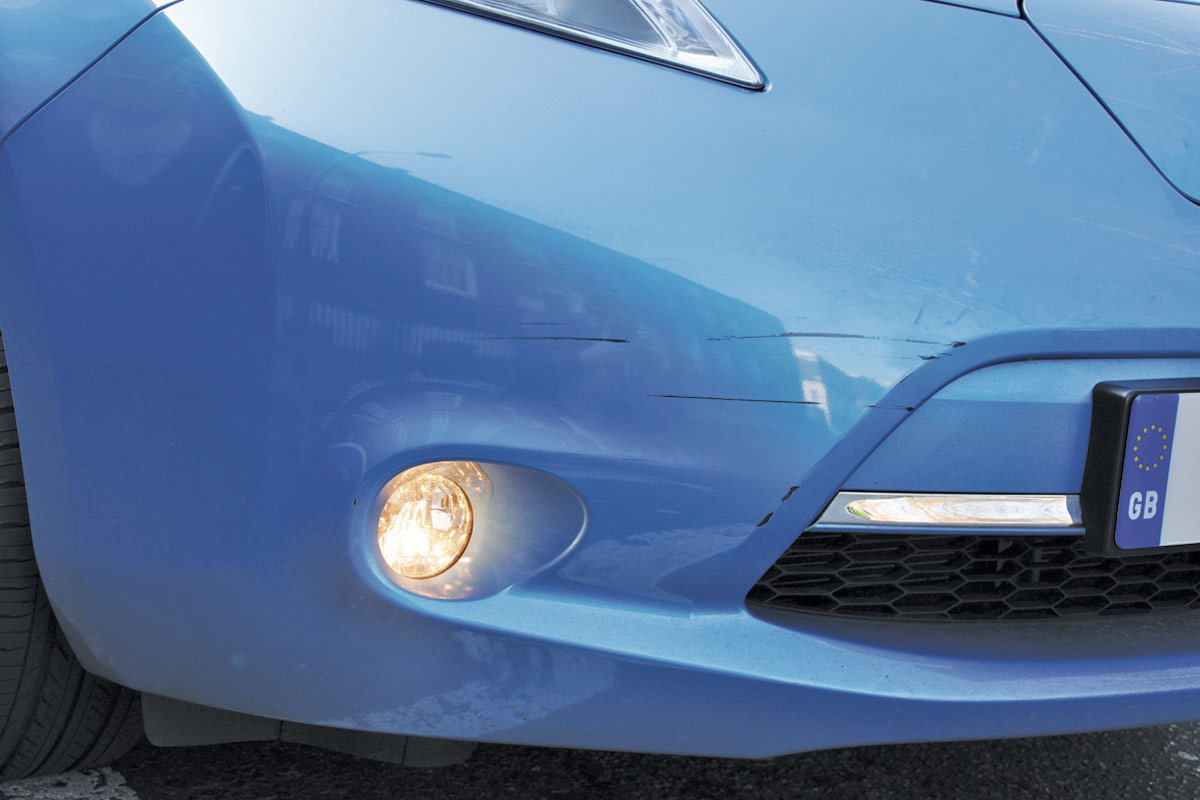 Nissan Leaf bumper