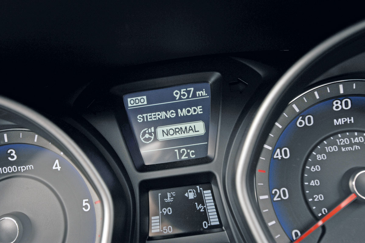 Hyundai i30 dials