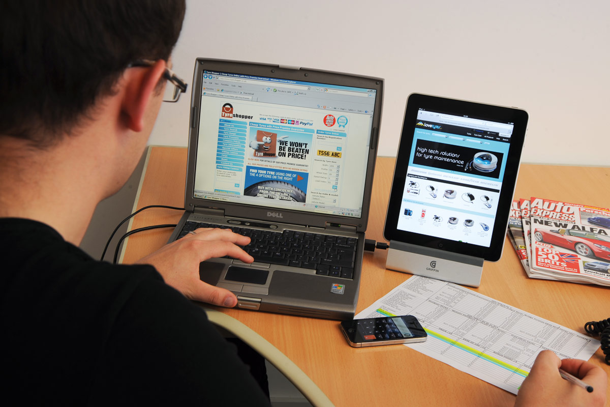 Online tyre retailers tested
