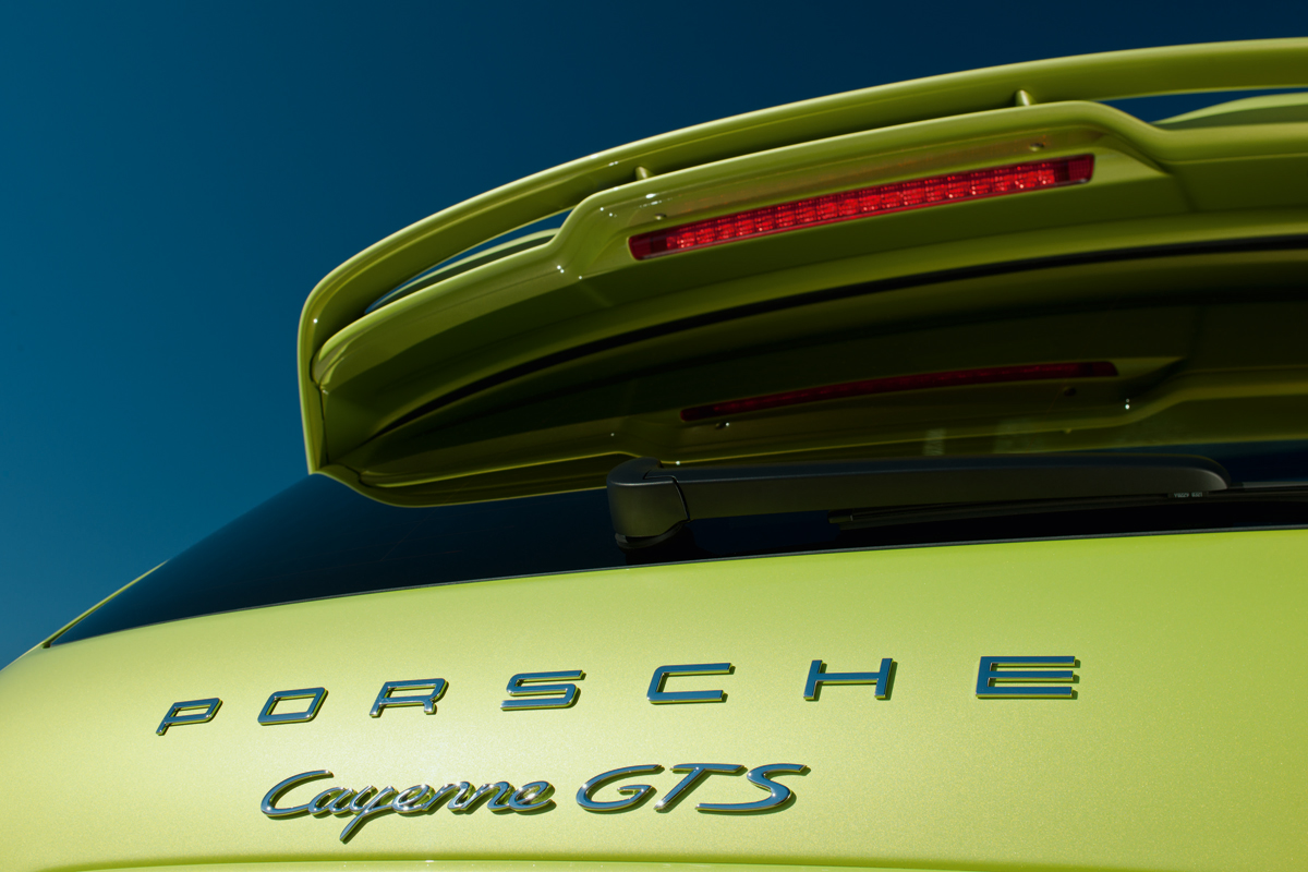 Porsche Cayenne GTS badge