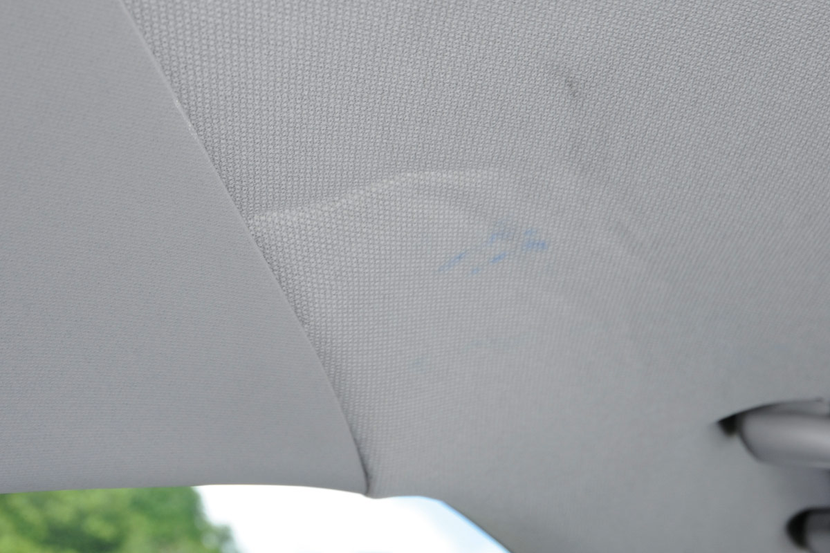 Kia Rio roof lining
