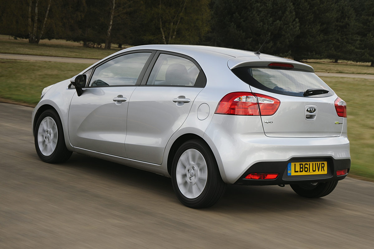 Kia Rio rear tracking