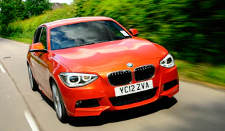 BMW 125d M Sport front tracking