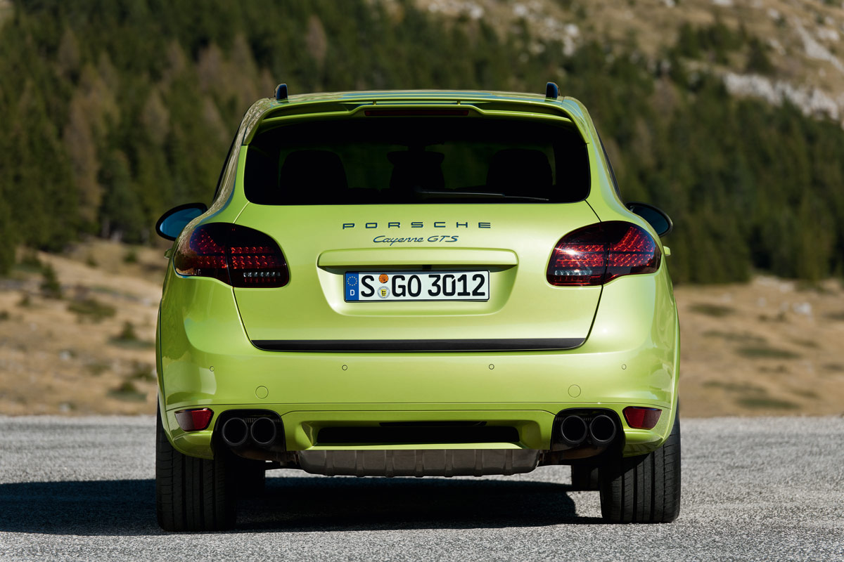 Porsche Cayenne GTS rear