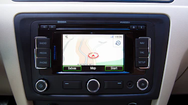 Skoda Rapid display