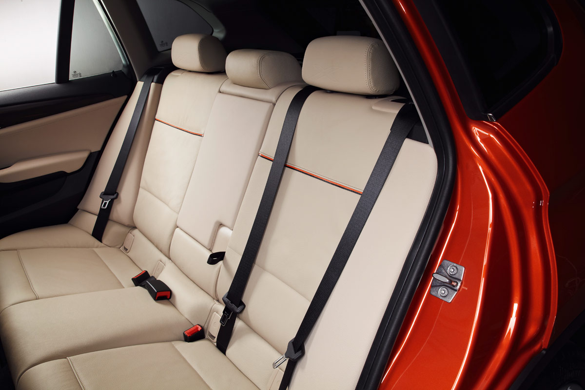 BMW 1 Series xDrive rear seats