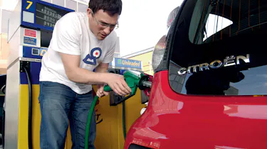 Petrol station