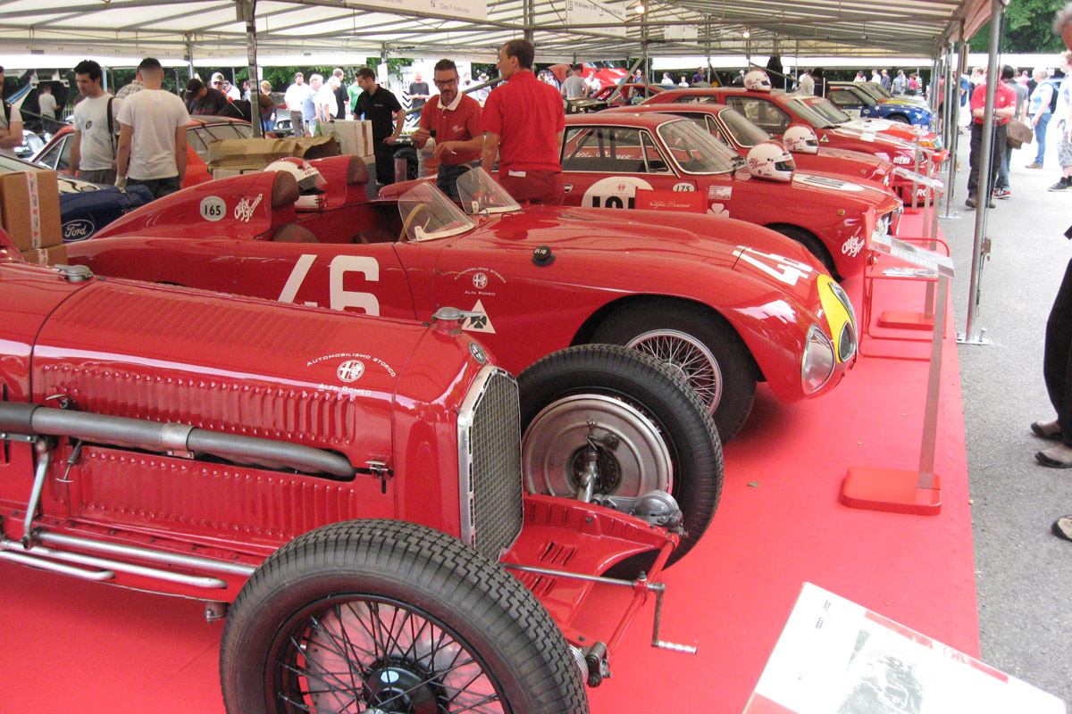 Classic Alfa Romeo Racers