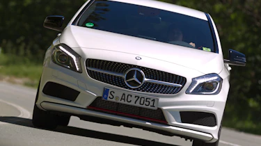 Mercedes A250 Sport front tracking