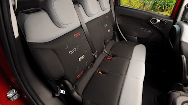 Fiat 500L rear seats