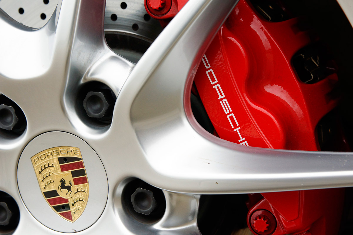 Porsche Boxster S wheel detail