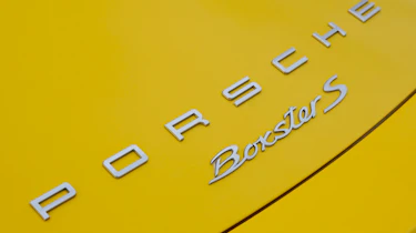 Porsche Boxster S badge
