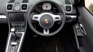 Porsche Boxster S dash
