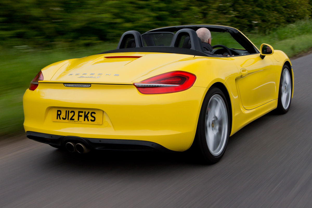 Porsche Boxster S rear