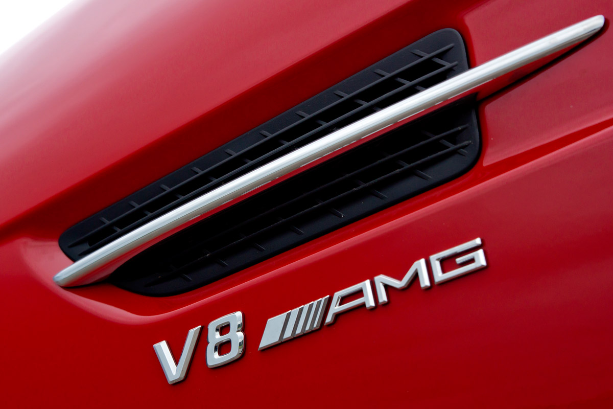 Mercedes SLK 55 AMG detail