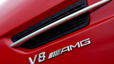 Mercedes SLK 55 AMG detail