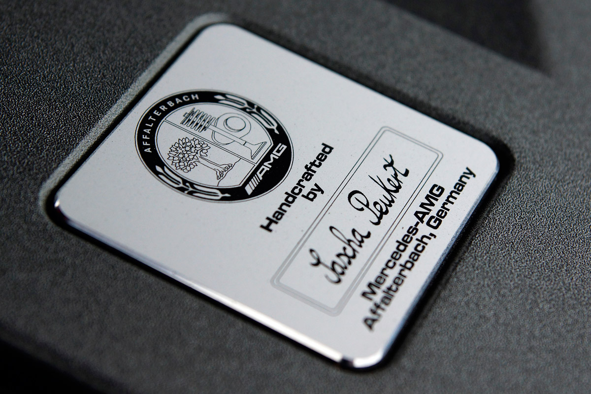 Mercedes SLK 55 AMG detail