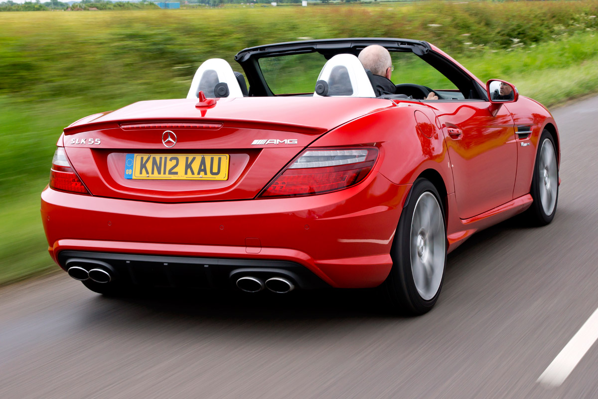 Mercedes SLK 55 AMG rear