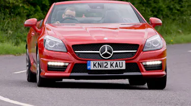 Mercedes SLK 55 AMG front