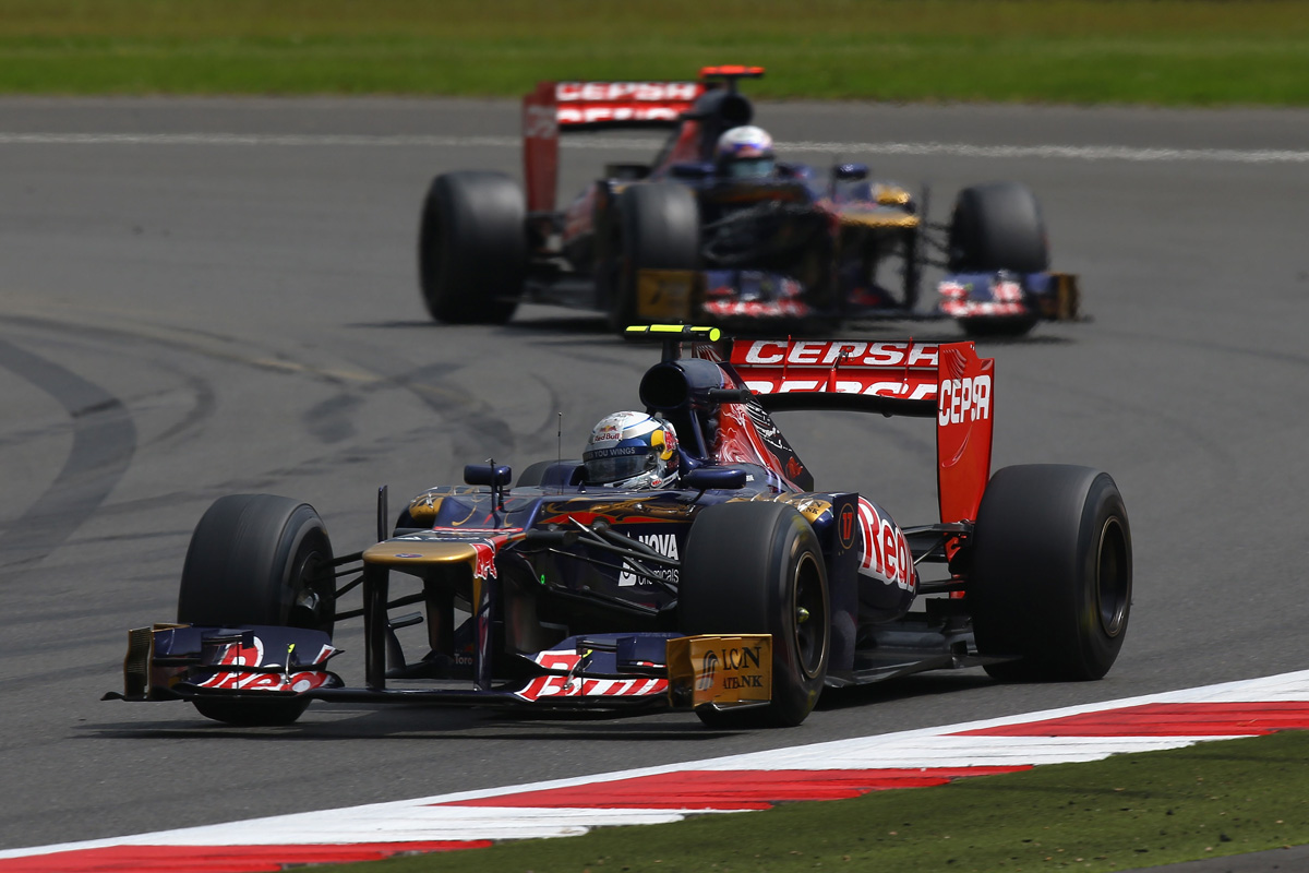Jean-Eric Vergne and Daniel Ricciardo