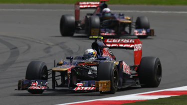 Jean-Eric Vergne and Daniel Ricciardo