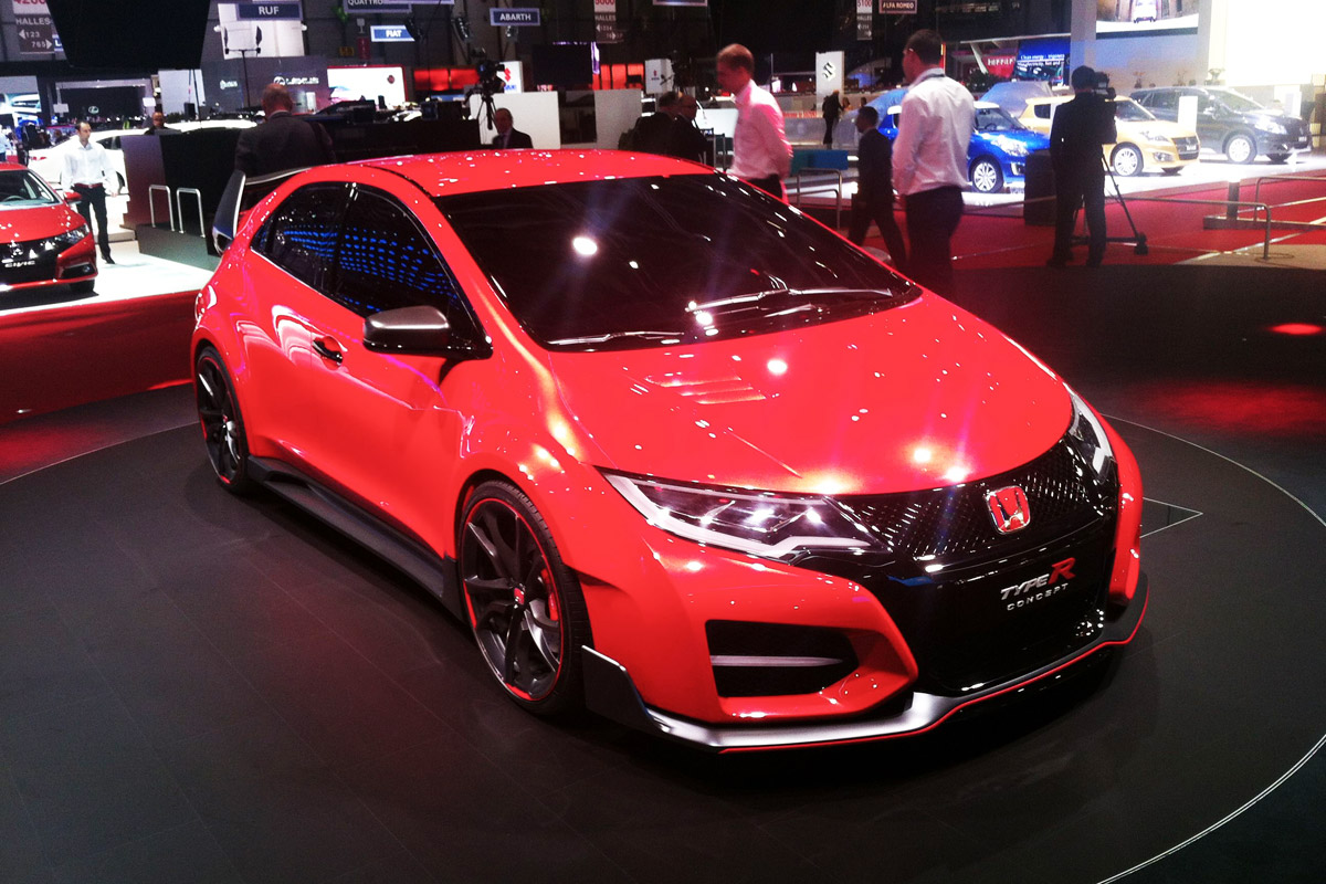 Honda Civic Type R at Geneva 