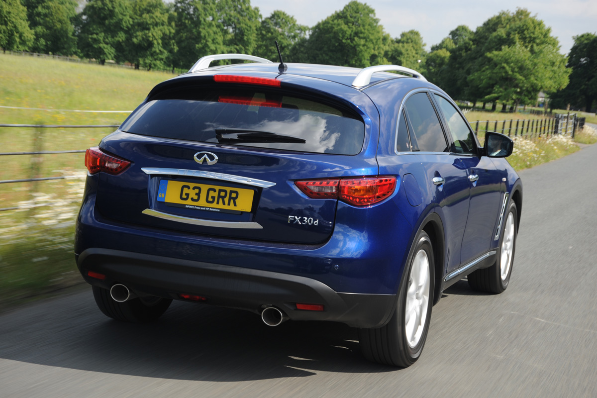 Infiniti FX rear tracking