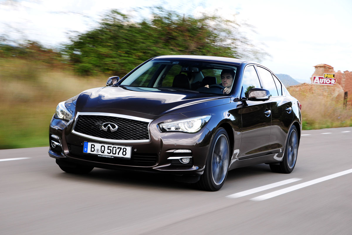 Infiniti Q50 front tracking