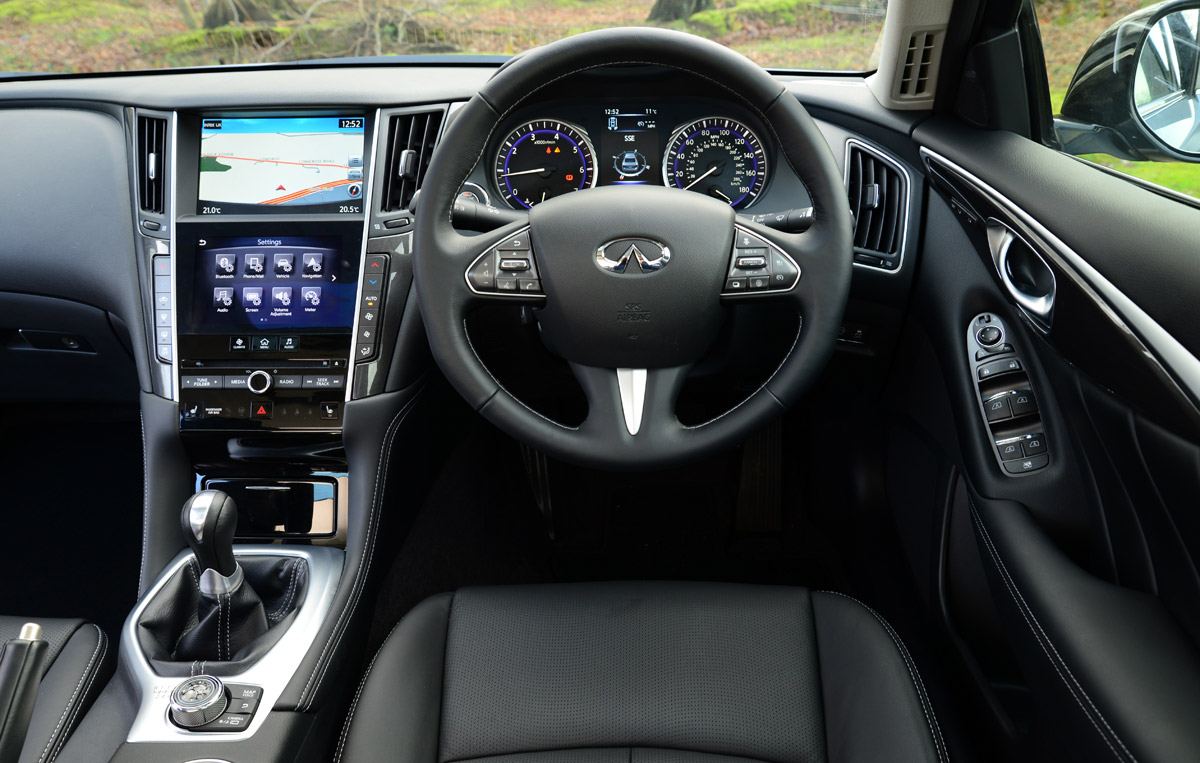 Infiniti Q50 diesel 2014 interior