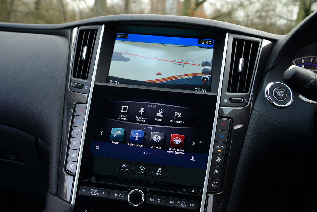 Infiniti Q50 diesel 2014 nav