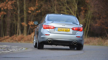 Infiniti Q50 diesel 2014 rear action