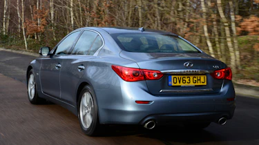 Infiniti Q50 diesel 2014 rear tracking
